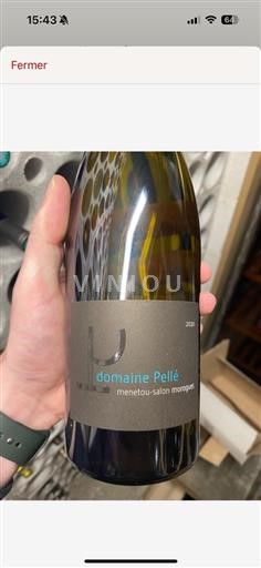 Loire Valley Menetou-Salon AOP / AOC Domaine Pellé Morogues 2020