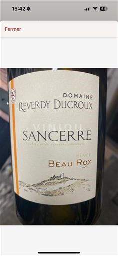 Valle della Loira Sancerre (blank) Domaine Reverdyducroux Beau Roy 2020