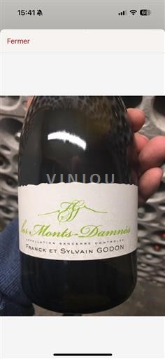 Valle della Loira Sancerre AOP / AOC Franck Et Sylvain Godon Les Monts-Damnés 2014