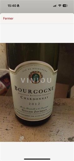 Bourgogne AOP / AOC Gilles Jourdan Bourgogne 2012