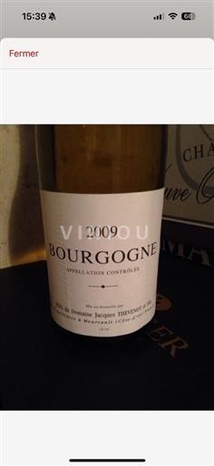 Bourgondië Bourgogne AOP / AOC Jacques Thevenot Et Fils Bourgogne 2009
