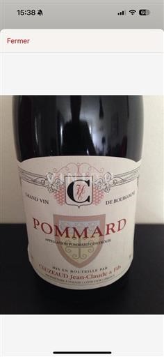 Burgundsko Pommard (blank) Jean Claude Cluzeaud Pommard 2006