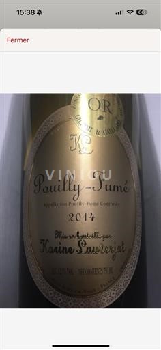 Valle del Loira Pouilly-fumé AOP / AOC Karine Lauverjat Karine Lauverjat 2019