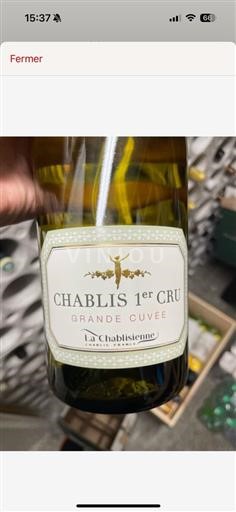 Burgundy Chablis Premier Cru (blank) La Chablisienne Chablis Premier Cru - Grande 2015