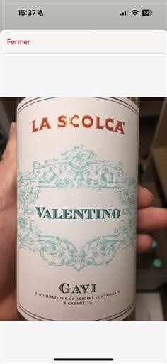 Piémont Gavi DOP / DOC La Scolca Valentino 2015