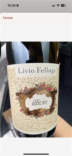 Friuli Venezia Giulia Colli Orientali del Friuli DOP / DOC Superiore Livio Felluga Illivio Illivio 2019