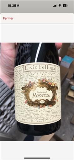 Friuli Venezia Giulia Colli Orientali del Friuli (blank) Livio Felluga Rosazzo Rosazzo 2015