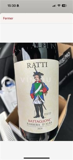 Piemonte Barbera d'Asti DOP / DOC Ratti Battaglione 2020