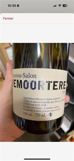 Loire-dalen Menetou-Salon (blank) Remoortere (blank) 2019