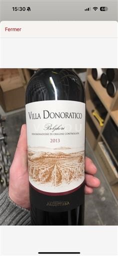 Toscana Bolgheri (blank) Tenuta Argentiera Villa Donoratico 2013