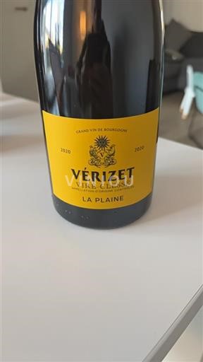 Burgundy Viré-clessé AOP / AOC Vérizet La Plaine 2020