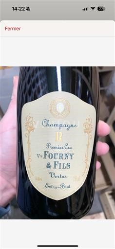 Champagne 1er Cru Veuve Fourny & Fils R Niet-geïntegreerd