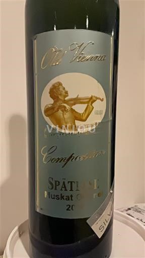 Wien Wiener Gemischter Satz DAC Spatlese Muscat Ottonel Composition 2009