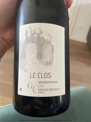 Loire Valley Touraine Vincent Roussely Le Clos 2022