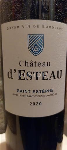 Bordeaux Saint-Estèphe Château Esteau 2020