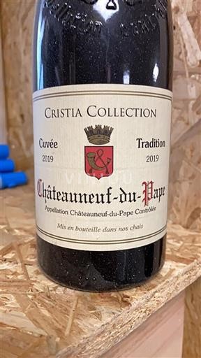 Rhônen laakso Châteauneuf-du-Pape Cristia Collection Tradition 2019