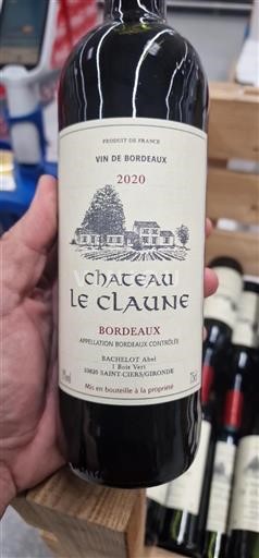 Bordeaux Château Le Claune 2020