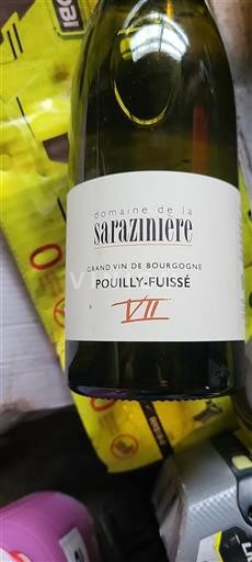 Bourgogne Pouilly-fuissé Domaine La Sarazinière 2022