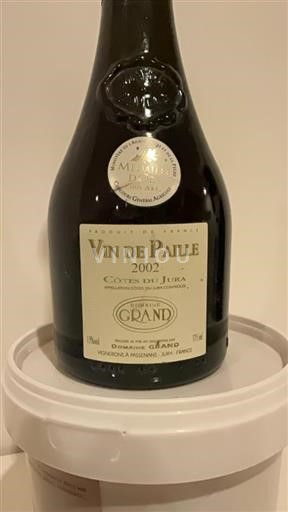 Jura Côtes du Jura Domaine Grand Vin de Paille 2002