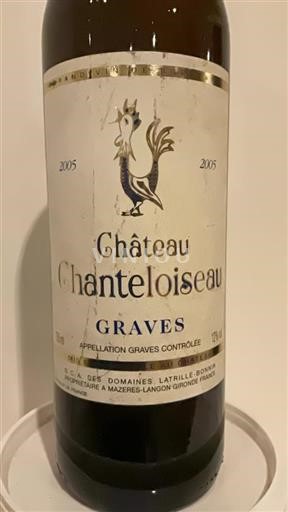 Bordeaux Graves Château Chanteloiseau 2005