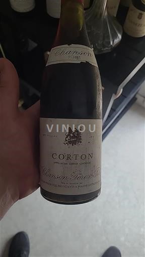 Bourgogne Corton Grand Cru Chanson Père & Fils 1981