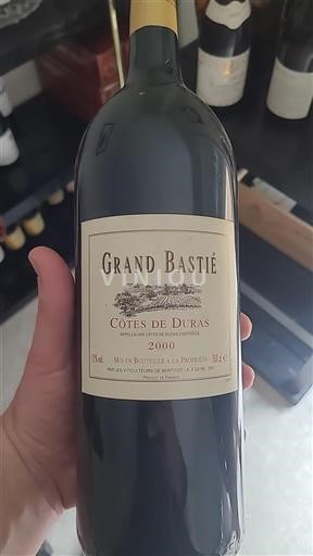 Sudoeste Côtes de Duras Grand Bastié 2000