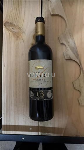 Bordeaux Médoc Cru Bourgeois Château Labadie 2016