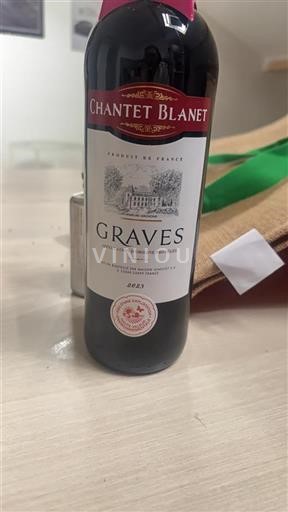 Bordeaux Graves Château Chantet Blanet 2023