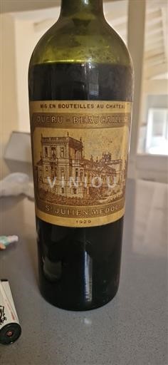 Bordeaux Saint-Julien Grand Cru Château Ducrubeaucaillou 1929