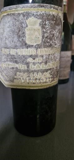 Bordeaux Pauillac Château Pichon Longueville Comtesse De Lalande 1945