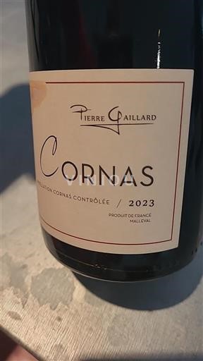 Vallée du Rhône Cornas Pierre Gaillard 2023
