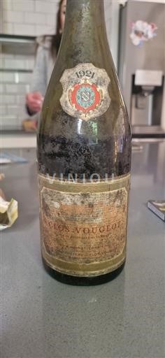 Bourgogne Clos-de-vougeot Grand Cru Clos Vougeot 1921