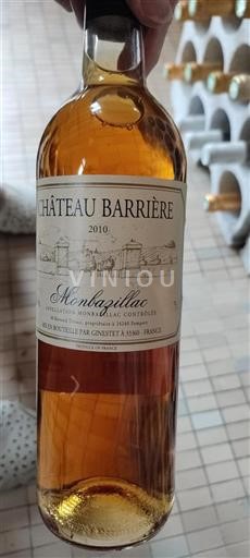 Jihozápad Monbazillac Château Barrière 2010