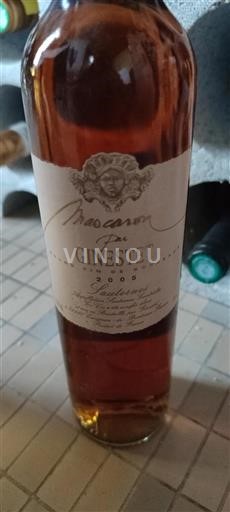 Bordeaux Sauternes Ginestet Mascaron 2005
