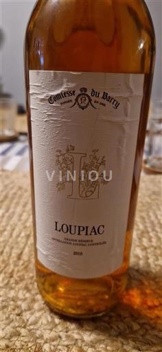 Bordeaux Loupiac Comtesse Du Barry Grande Réserve 2010
