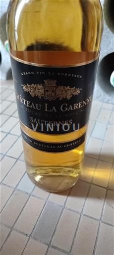 Bordeaux Sauternes Grand Cru Château La Garenne Tucau de la Rose Neleten.