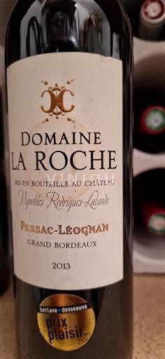 Bordeaux Pessac-Léognan Château Laroche 2013