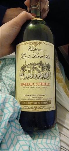 Bordeaux Bordeaux Supérieur Château Hautlamothe Non-Vintage