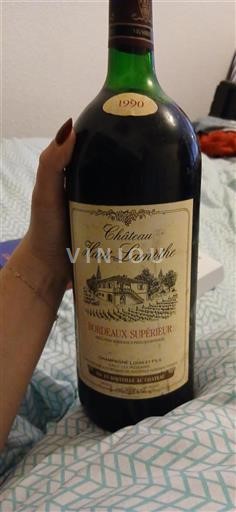 Bordeaux Bordeaux Supérieur Château Hautlamothe 1990
