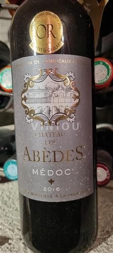 Bordeaux Médoc Château Les Abèdes 2016