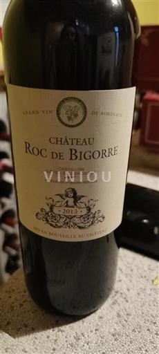 Bordeaux Castillon Côtes de Bordeaux Château Roc De Bigorre 2013