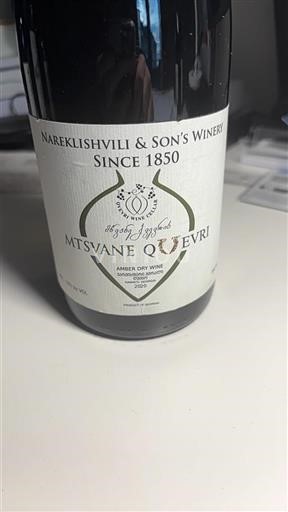 Kajetia No especificado Nareklishvili & Son's Winery Mtsvane Qvevri 2020