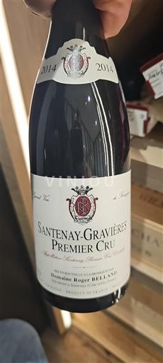 Bourgogne Premier Cru Roger Belland Santenay-Gravières 2014