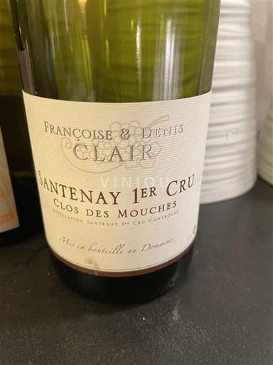 Bourgogne Ikke specificeret Premier Cru Françoise & Denis Clair Clos des Mouches Ikke årgangsbestemt