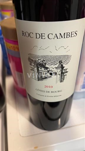 Bordeaux Côtes-de-bourg Roc De Cambes 2010