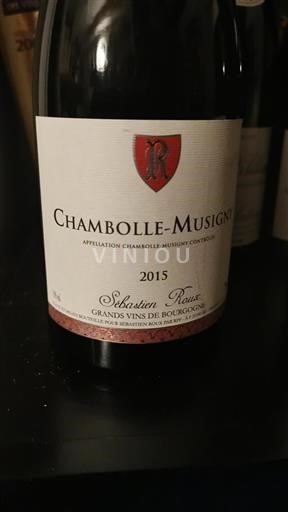 Borgonha Chambolle-Musigny Grand Cru Sébastien Roux 2015