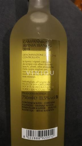Campania Non Specificato Feudi Di San Gregorio Campanaro 2019