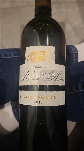 Bordeaux Saint-Émilion Château La Rose Arthus 2019