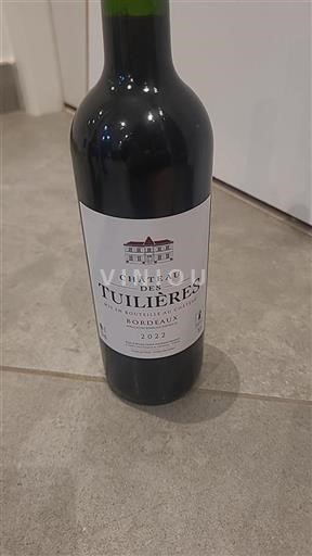 Bordeaux Château Des Tuilières 2022