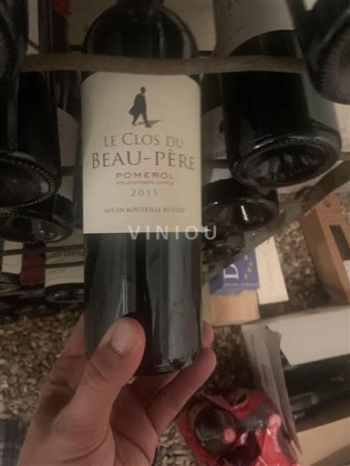 Bordeaux Pomerol Le Clos Du Beaupère 2015